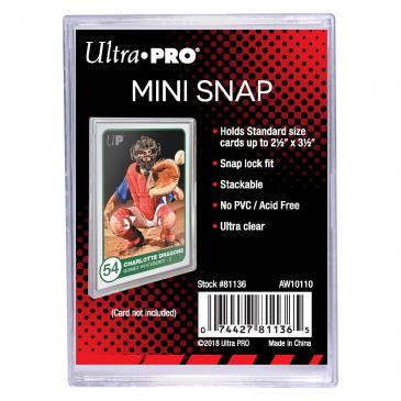 Ultra Pro Mini Snap Single Card Holder